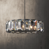 Allyson 31.5" Contemporary Design K9 Crystal Chandelier Dimmable 10*E12
