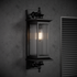 Murcia Medium Traditional Outdoor Exterior Wall Light Matt Black IP44