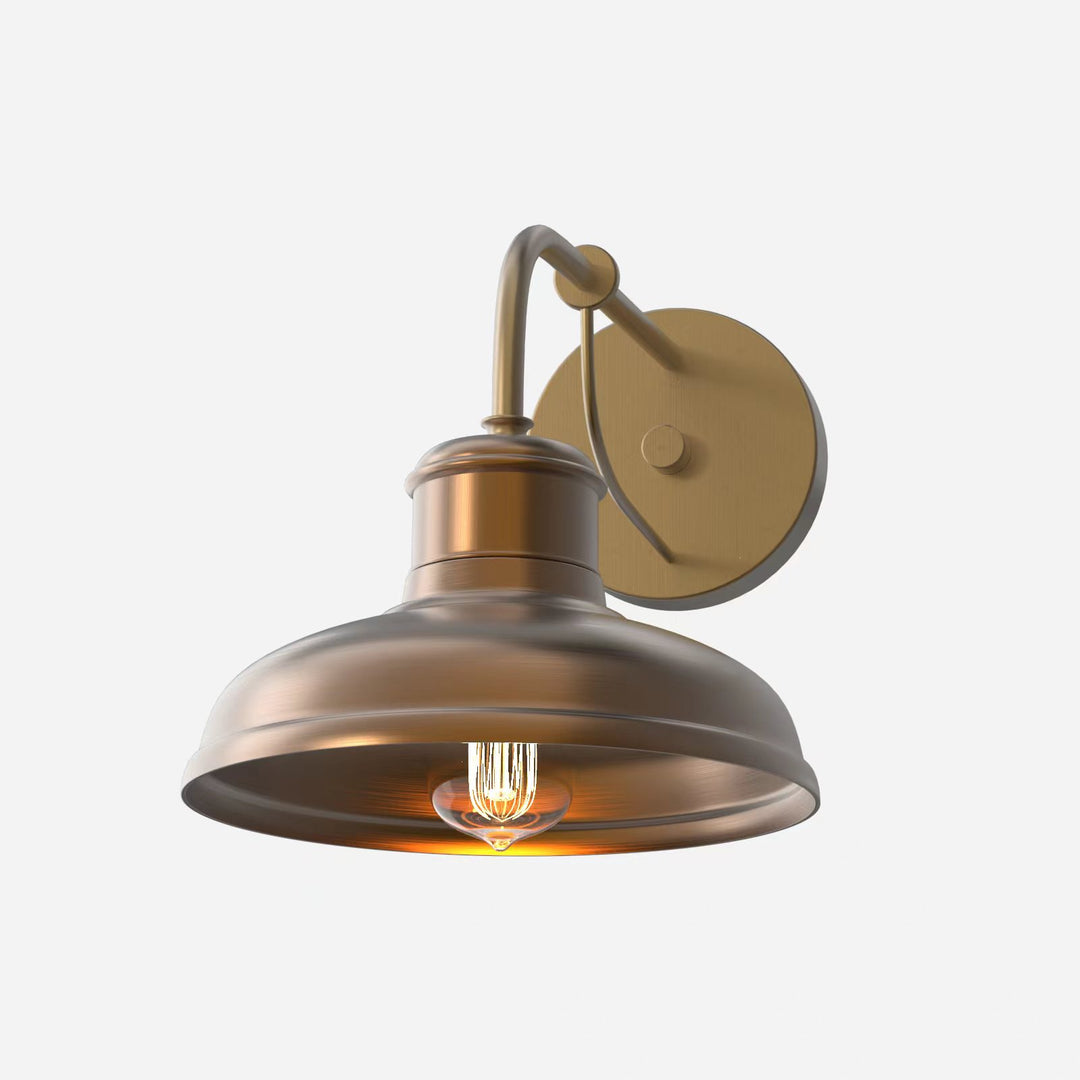 Florence Antique Style Solid Copper Outdoor Wall Light E26 - 7Pandas USA Lighting Store