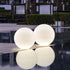 14 inch OUTDOOR FULLMOON RGB LED Ball Light Solar & AC Charging W/REMOTE CONTROL IP65
