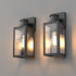 BRUCE Motion Sensor Outdoor Lights Wall Mount Dusk to Dawn IP44 2PACK