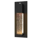 BURSON LED Crystal Outdoor Exterior Wall Sconce 13W 3000K Matt Black E26 IP44 - 7Pandas USA Lighting Store