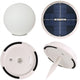 14 inch OUTDOOR FULLMOON RGB LED Ball Light Solar & AC Charging W/REMOTE CONTROL IP65 - 7Pandas USA Lighting Store