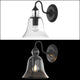 Poly Traditional Style Bell Shape Glass Indoor Wall Light E26 - 7Pandas USA Lighting Store