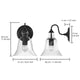 Poly Traditional Style Bell Shape Glass Indoor Wall Light E26 - 7Pandas USA Lighting Store