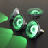 4PACK Outdoor 14W Green Color LED Par38 Flood Light Bulb E26 45 degree CRI>80 Hard glass body