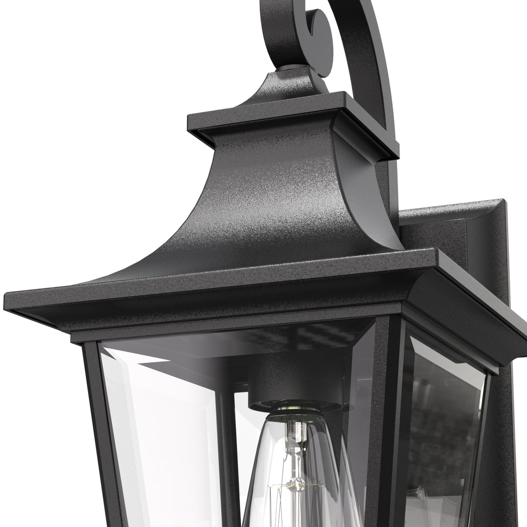 Robinson Provincial Style IP44 Weather Proof Outdoor Wall Light Matt Black E26 - 7Pandas USA Lighting Store