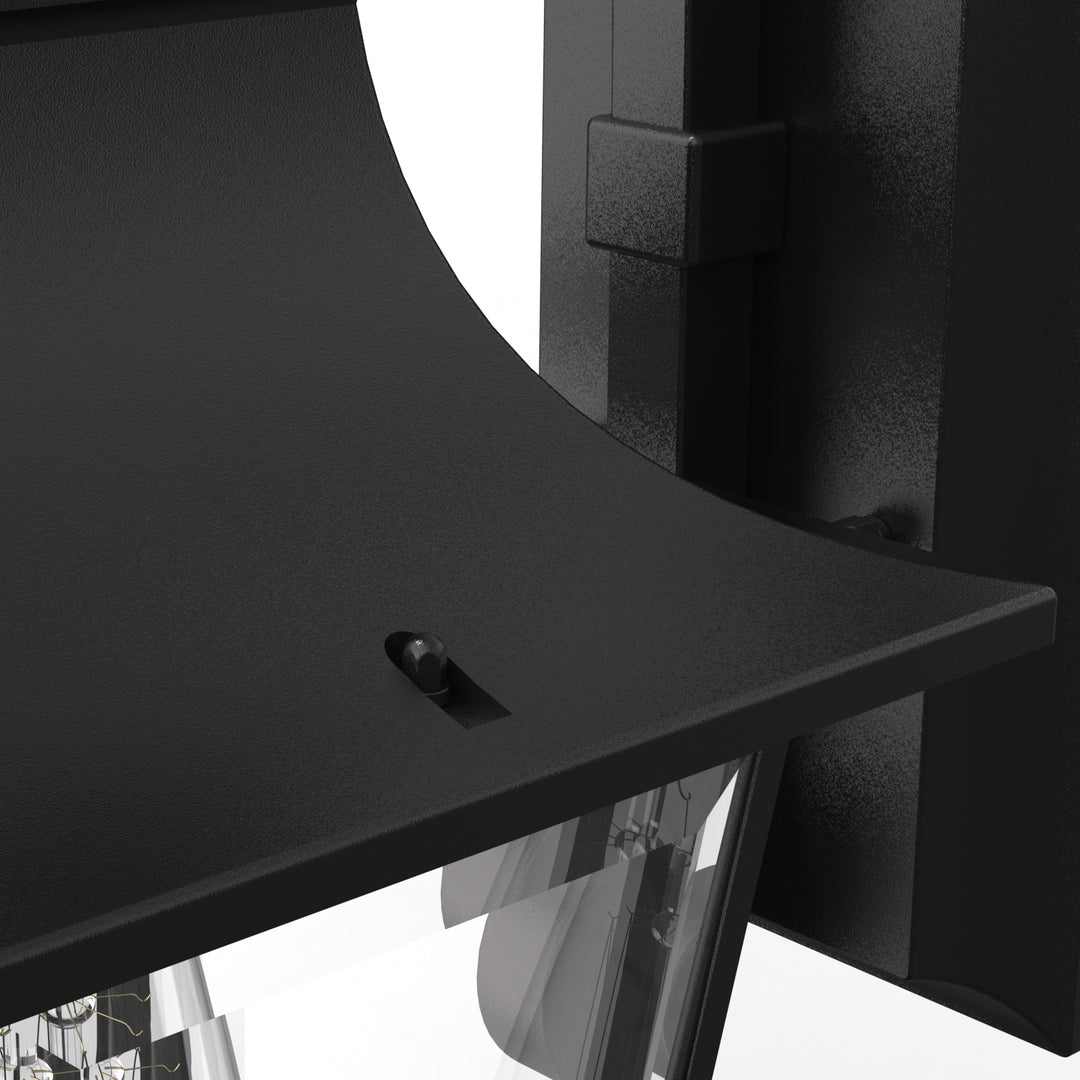 Robinson Provincial Style IP44 Weather Proof Outdoor Wall Light Matt Black E26 - 7Pandas USA Lighting Store