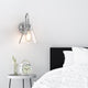 PENY Modern Wall Sconces lighting Fixture with Clear Glass Shade for Bathroom Vanity Light - 7Pandas USA Lighting Store