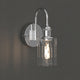OMNI Modern Wall Sconces lighting Fixture with Clear Glass Shade for Bathroom Vanity Light - 7Pandas USA Lighting Store