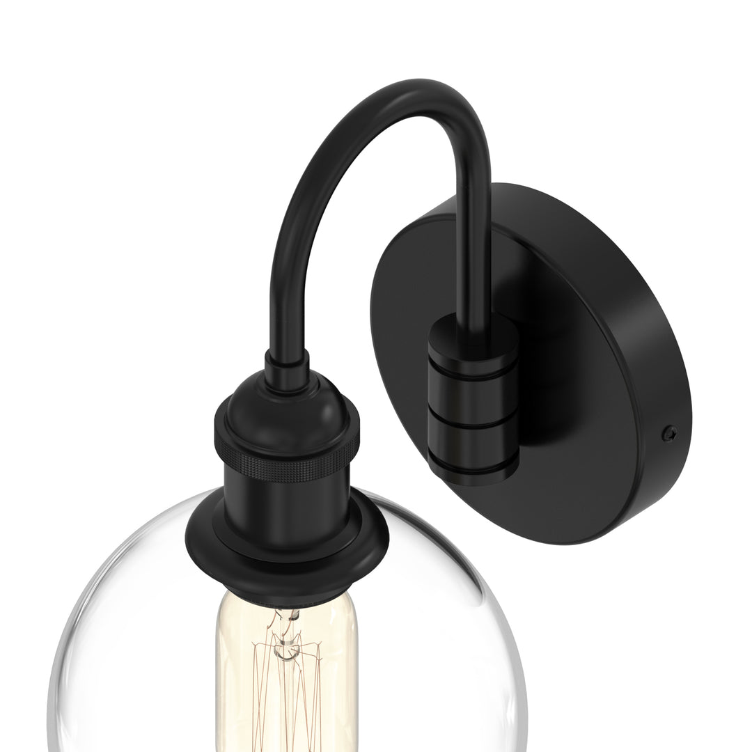 OCULUS Modern Wall Sconces lighting Fixture with Clear Glass Shade for Bathroom Vanity Light - 7Pandas USA Lighting Store