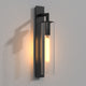 Gloria Large Modern Stylish Outdoor Exterior Wall Light Matt Black IP44 - 7Pandas USA Lighting Store