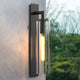 Gloria Large Modern Stylish Outdoor Exterior Wall Light Matt Black IP44 - 7Pandas USA Lighting Store