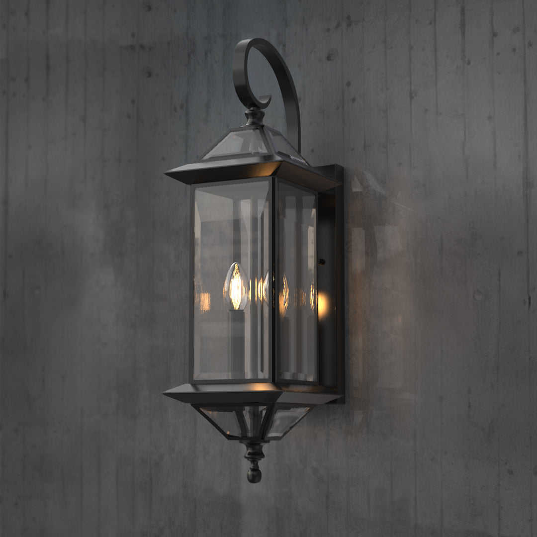 Grande Modern Style Outdoor Exterior Wall Light IP44 Weather Proof - 7Pandas USA Lighting Store
