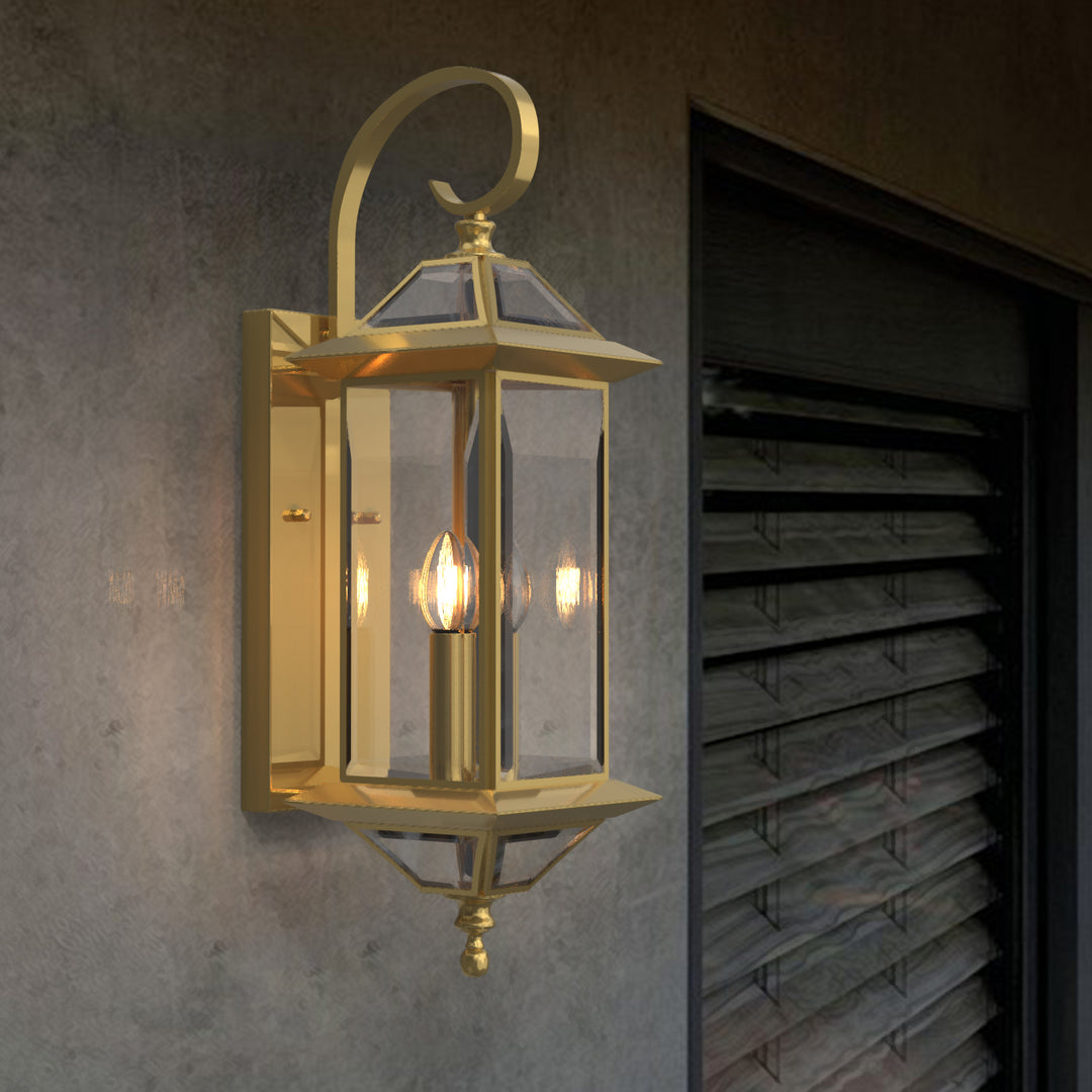 Grande Modern Style Outdoor Exterior Wall Light IP44 Weather Proof - 7Pandas USA Lighting Store