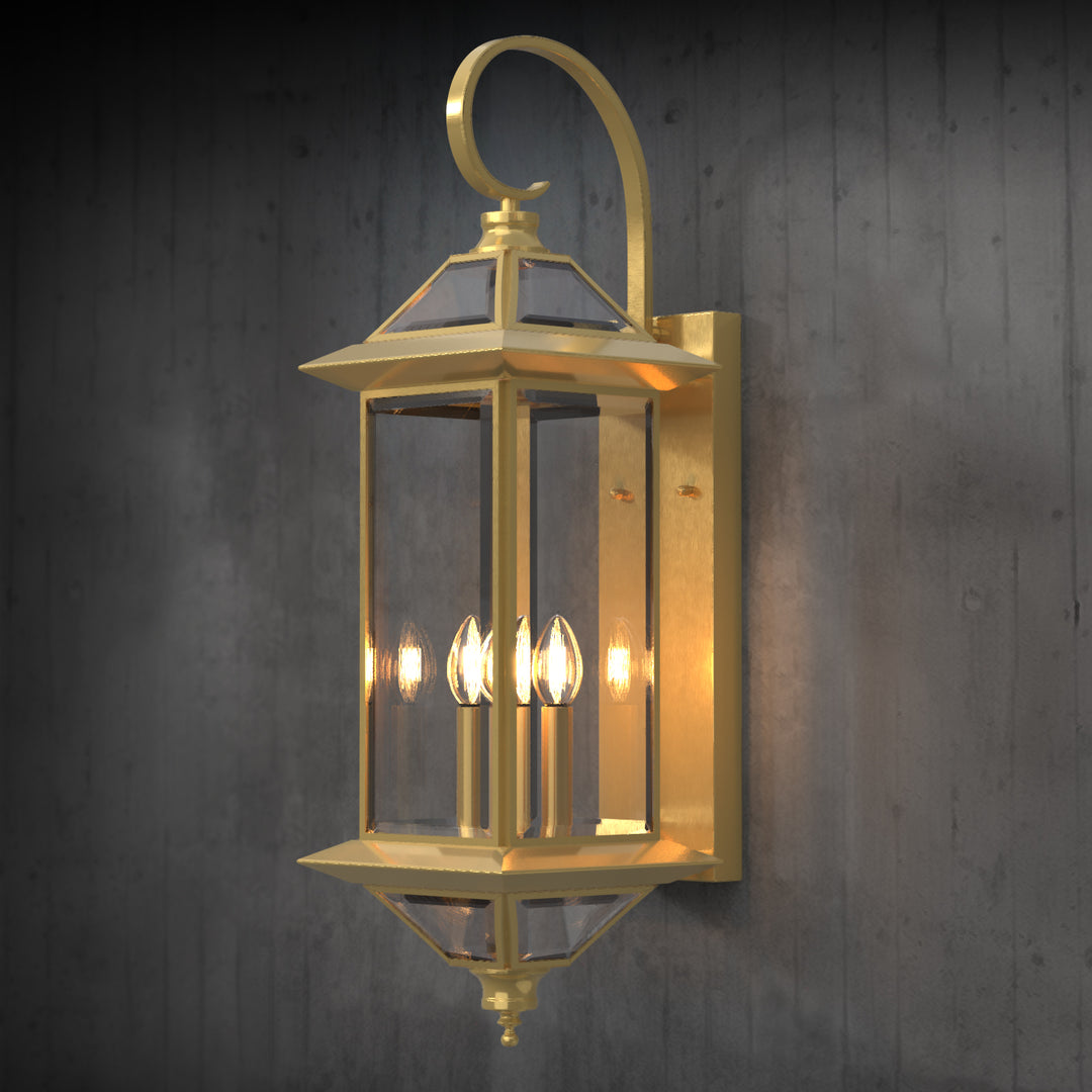 Grande Modern Style Outdoor Exterior Wall Light IP44 Weather Proof - 7Pandas USA Lighting Store