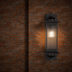 Murcia Large and Medium Traditional Outdoor Exterior Wall Light Matt Black IP44 - 7Pandas USA Lighting Store