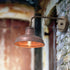 Florence Antique Style Solid Copper Outdoor Wall Light E26