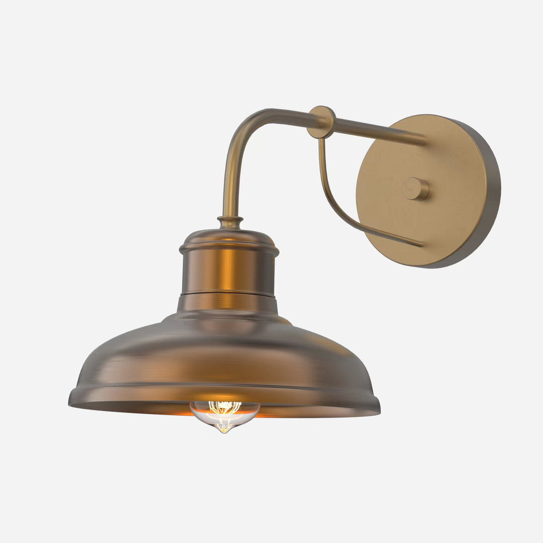 Florence Antique Style Solid Copper Outdoor Wall Light E26 - 7Pandas USA Lighting Store