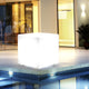 16 inch OUTDOOR CUBE RGB LED Ball Light Solar Charging IP65 - 7Pandas USA Lighting Store