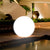 12 inch OUTDOOR FULLMOON RGB LED Ball Light Solar & AC Charging W/REMOTE CONTROL IP65 - 7Pandas USA Lighting Store