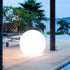 16 inch OUTDOOR FULLMOON RGB LED Ball Light Solar & AC Charging W/REMOTE CONTROL IP65