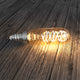 Dimmable T6/T25 Led Candelabra Light Bulb Amber Glass 3W E12 2200k 6PACK - 7Pandas USA Lighting Store
