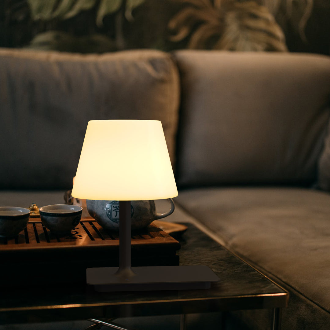 SMITH LED Wireless Outdoor touch Dimmable 4000mAh Rechargeable table Light Type C input USB 5V 2A output  IP44 - 7Pandas USA Lighting Store