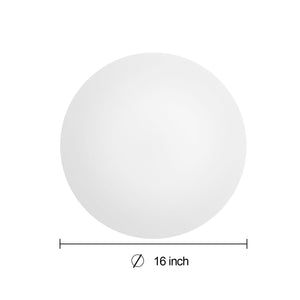 16 inch OUTDOOR FULLMOON RGB LED Ball Light Solar & AC Charging W/REMOTE CONTROL IP65 - 7Pandas USA Lighting Store